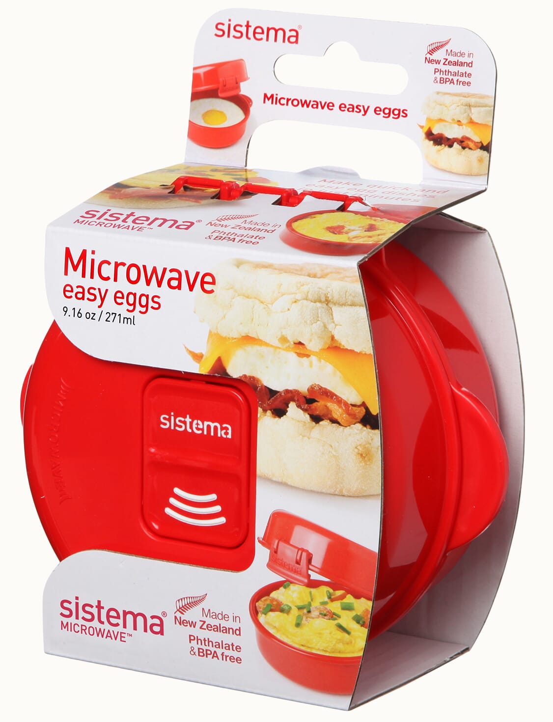 Microwave Egg Muffin Cooker - Egg Cooker For Microwave - Easy Comforts