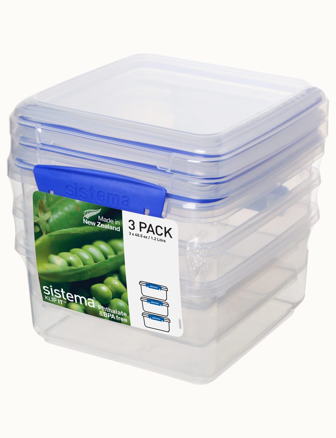 Sistema snap-top food storage container - 40.5 oz