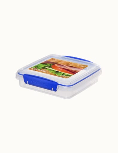 Sistema (12 Pack) Klip It 6.7oz Portable Food Storage Container With Lids  Airtight For Snacks Lunch Bento Box