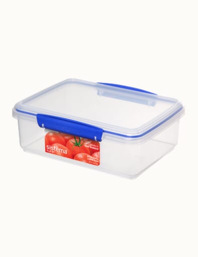 Sistema KLIP IT Food Storage Container Set, Plastic, Blue, 34-Piece Set