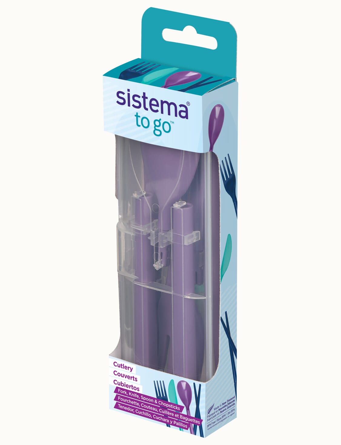 To Go Snack Box 400 ml Misty Purple - Sistema