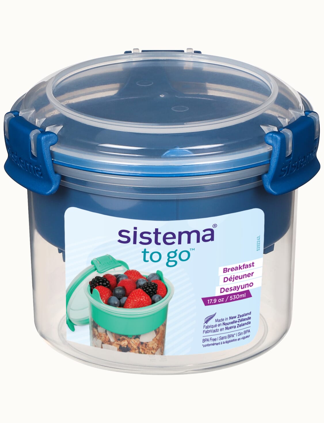 Sistema to Go Snacks Container