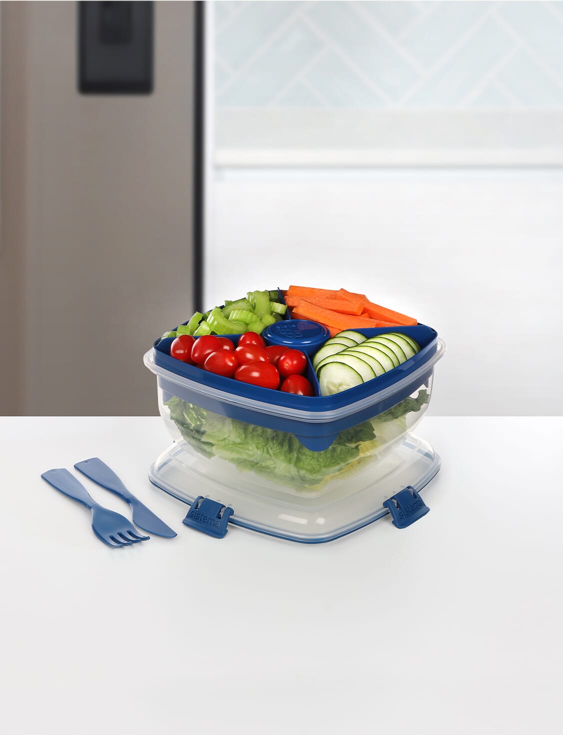 1.63L Salad Max TO GO™-Ocean Blue