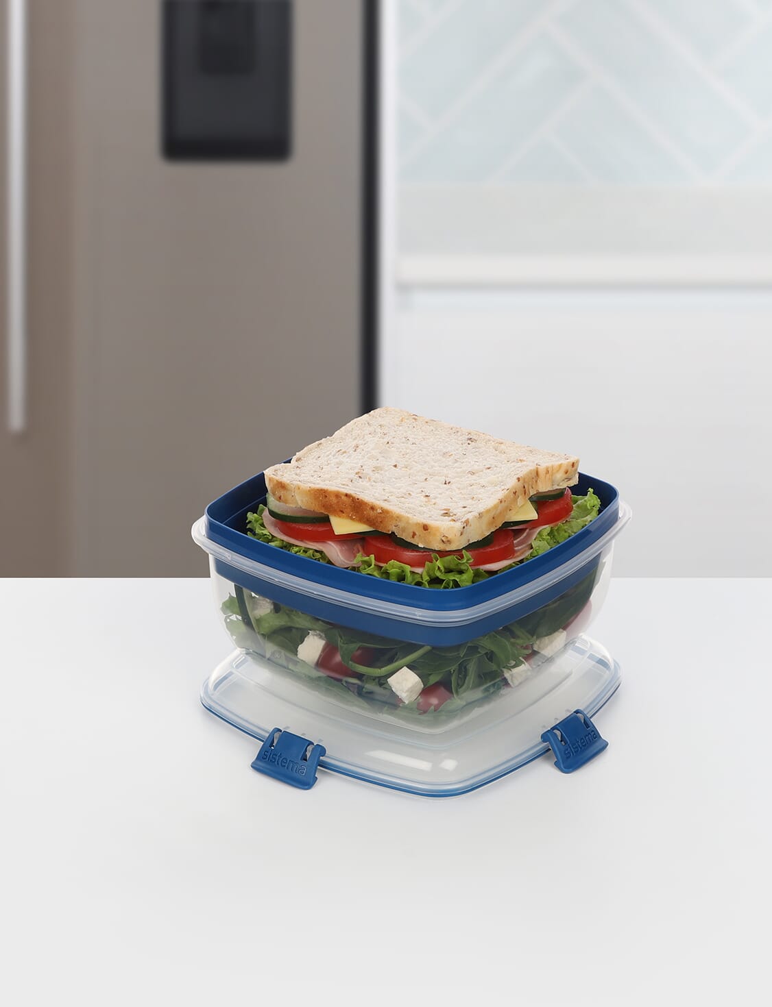 1.63L Salad + Sandwich TO GO™-Ocean Blue