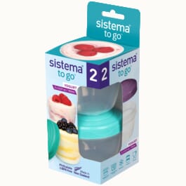 Yogurt 2-Go Reusable Container (Blue)