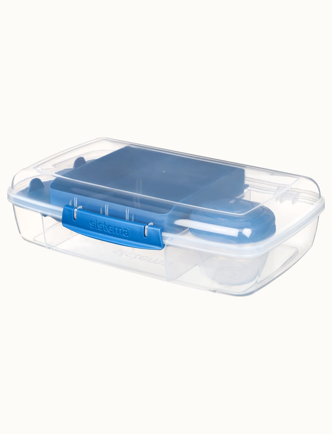 1.76L Bento Box TO GO™ with Yogurt Pot-Ocean Blue