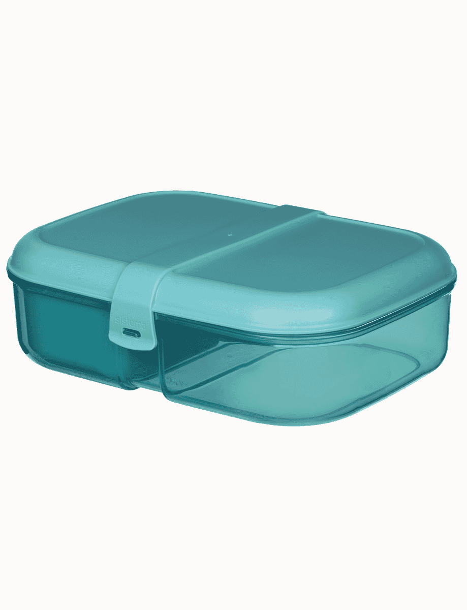 1.1L Ribbon™ Lunch with Mini Bite™-Teal Stone