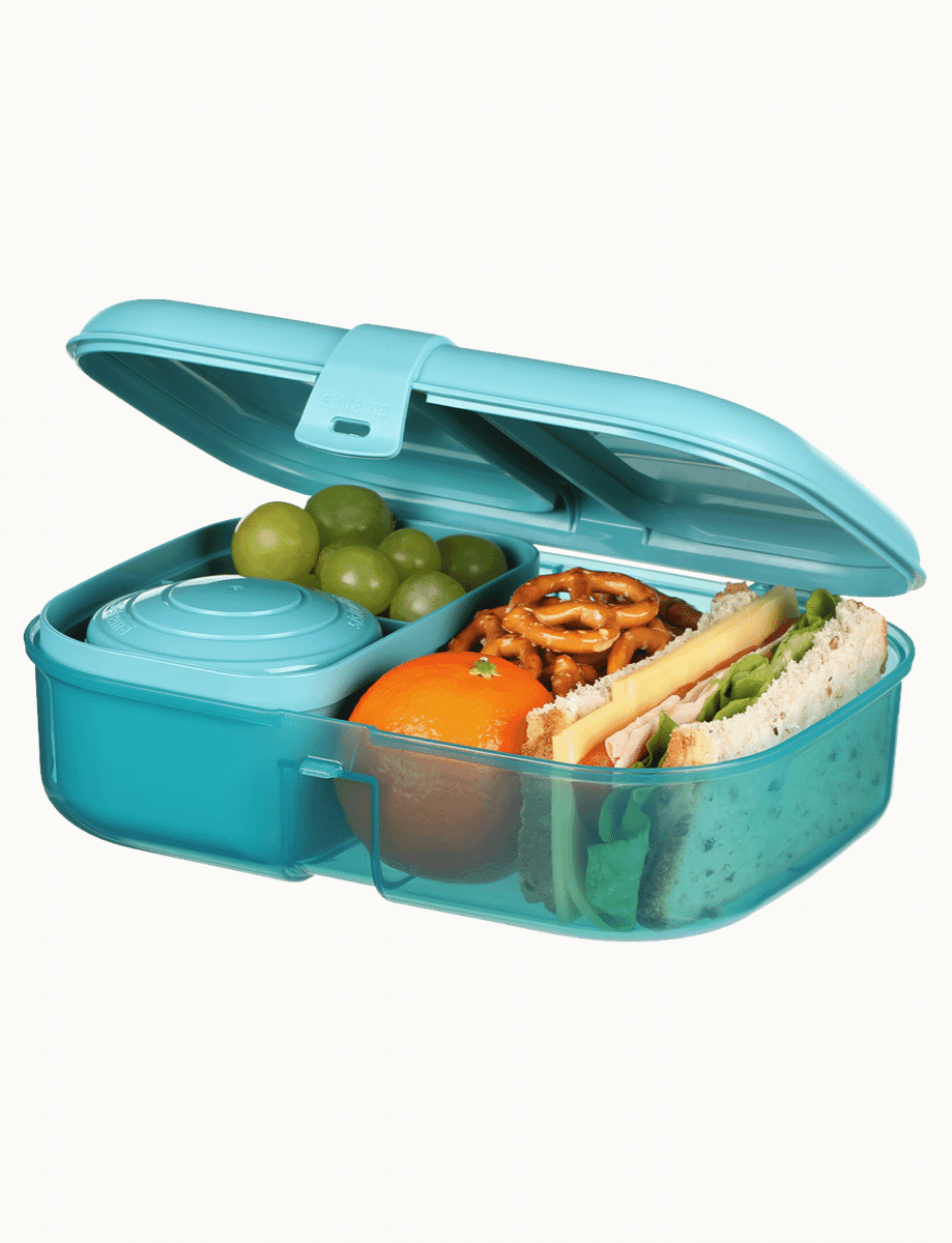 1.1L Ribbon™ Lunch with Mini Bite™-Teal Stone