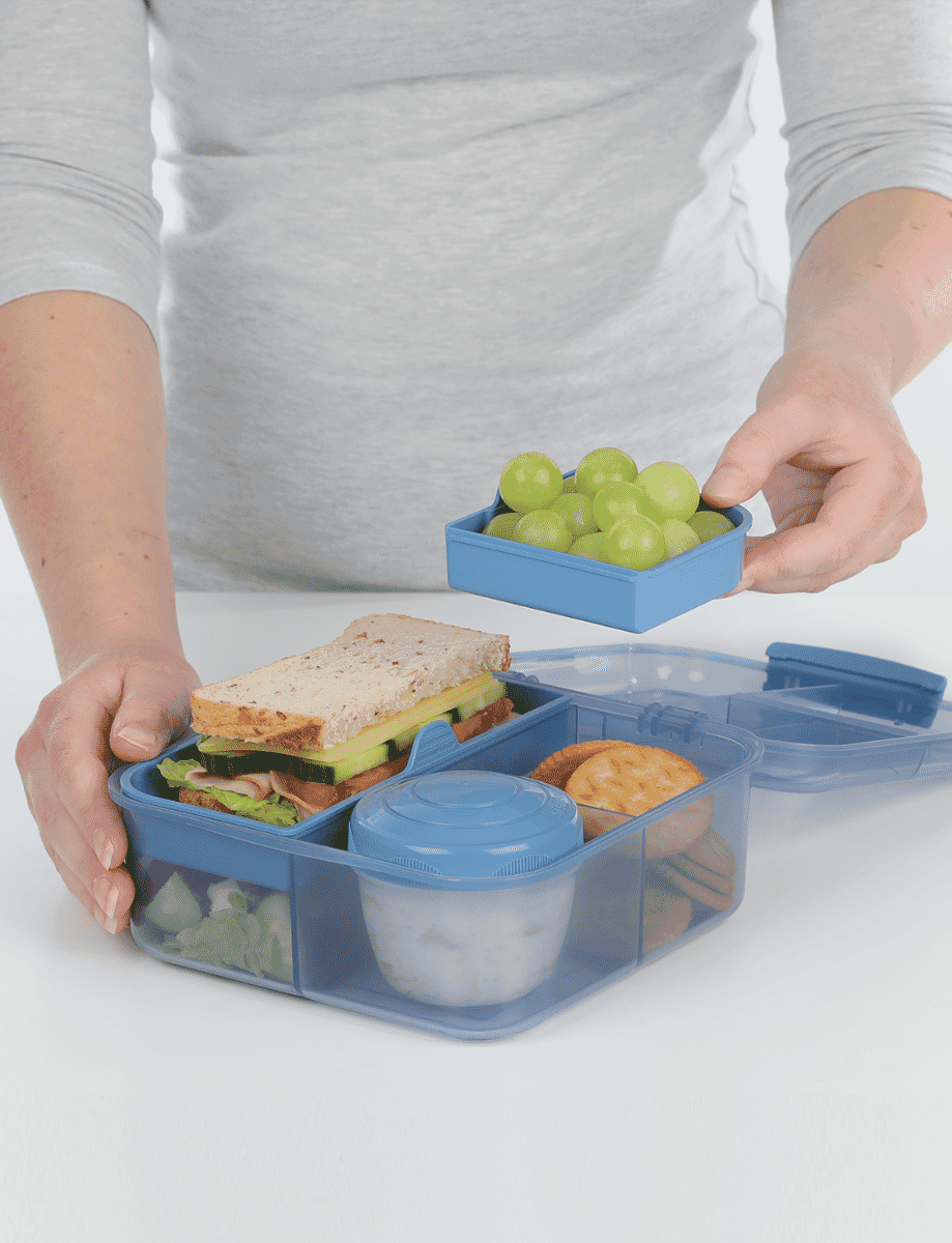 【新品・未開封】Sistema LUNCH 16ピース 1.25 L BENTO CUBE WITH YOGURT POT | Sistema