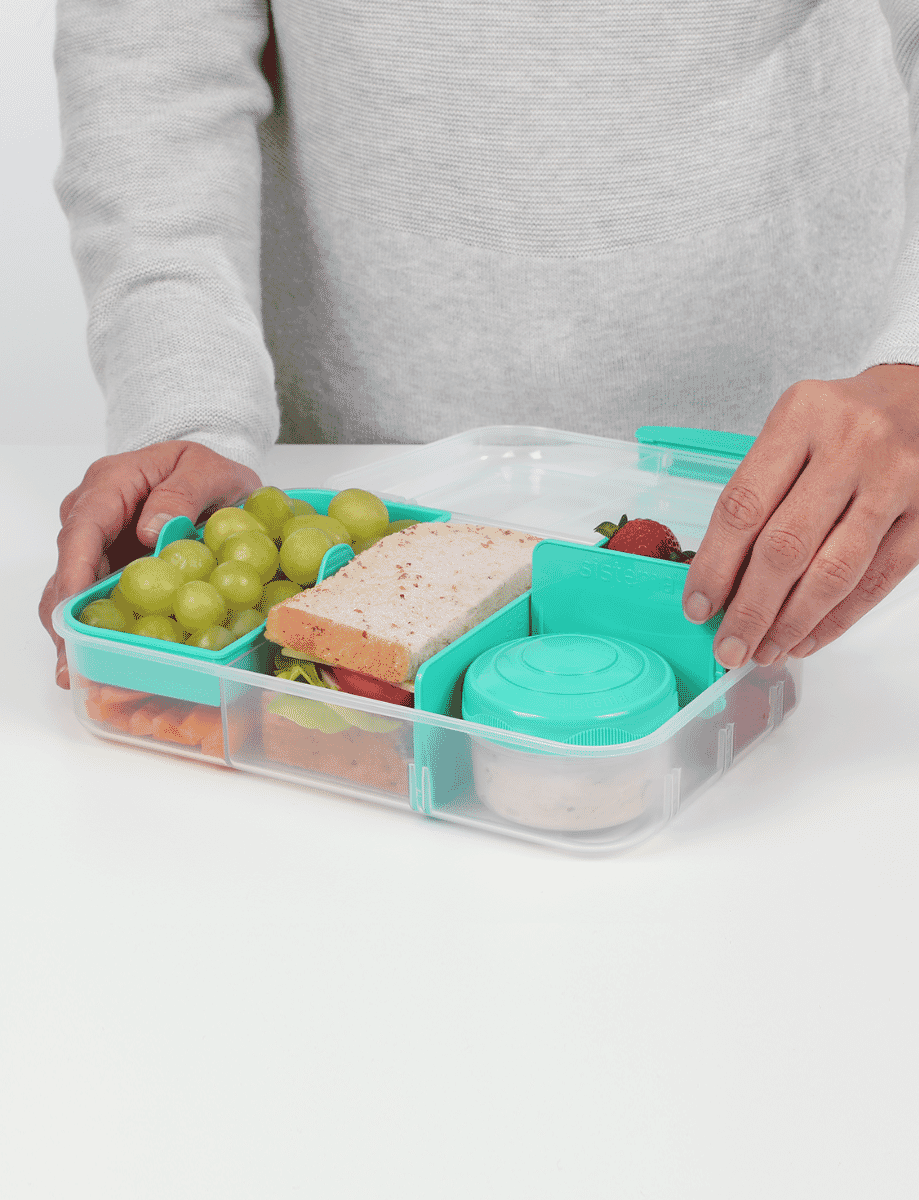 Sistema To-Go 1.63L Salad & Sandwich Plastic Food Storage