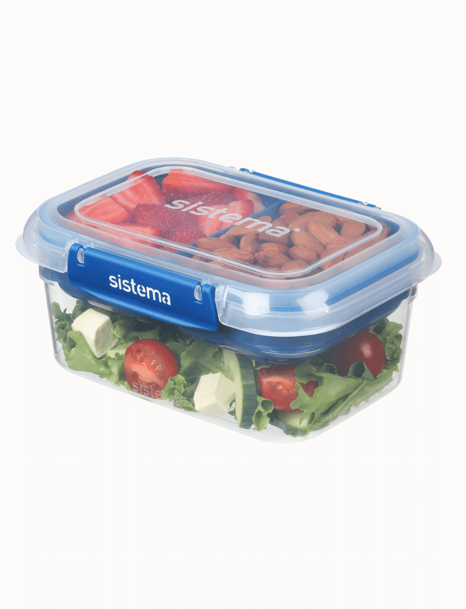 1L Rectangle Stax™ TO GO™-Ocean Blue