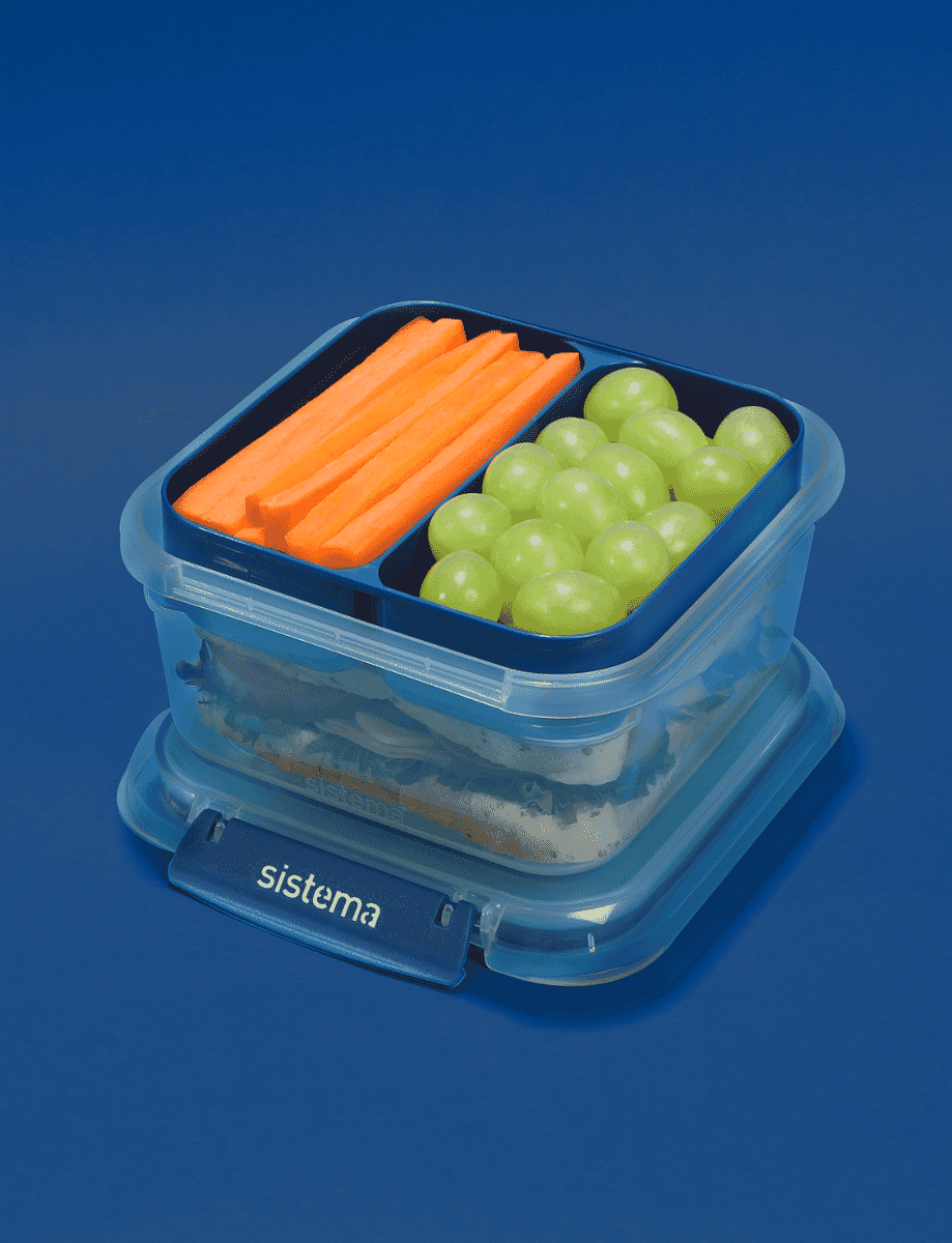 1.15L Square Stax™ TO GO™-Ocean Blue