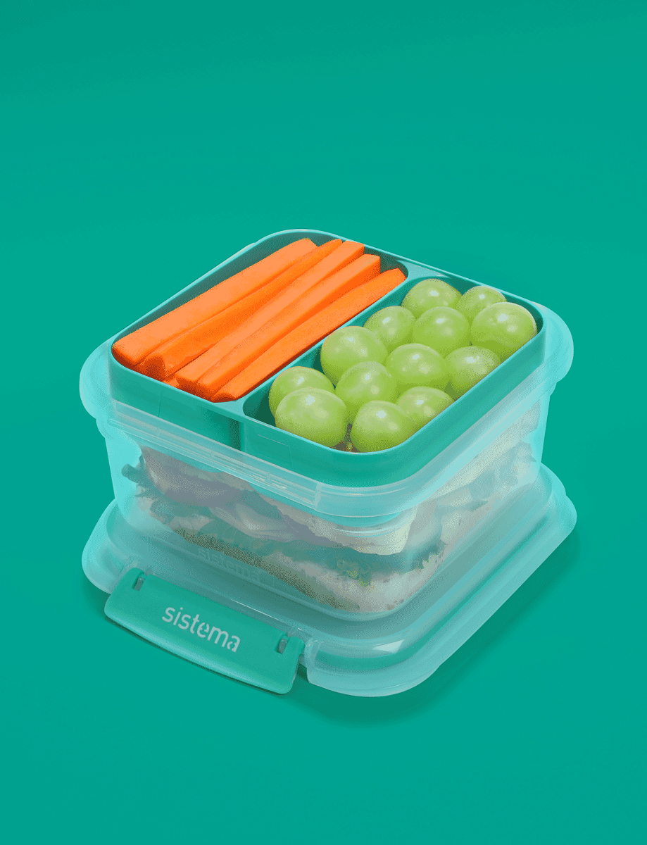 1.15L Square Stax™ TO GO™-Minty Teal