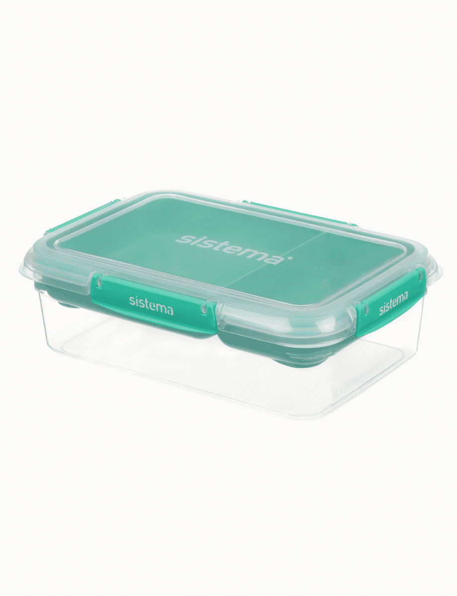 2.2L Rectangle Stax™ TO GO™-Minty Teal