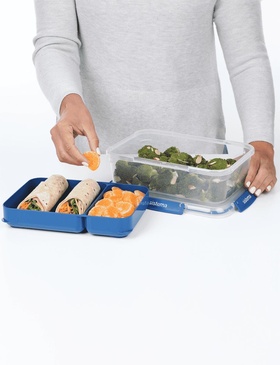 2.2L Rectangle Stax™ TO GO™-Ocean Blue