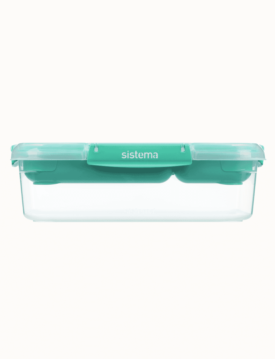 2.2L Rectangle Stax™ TO GO™-Minty Teal