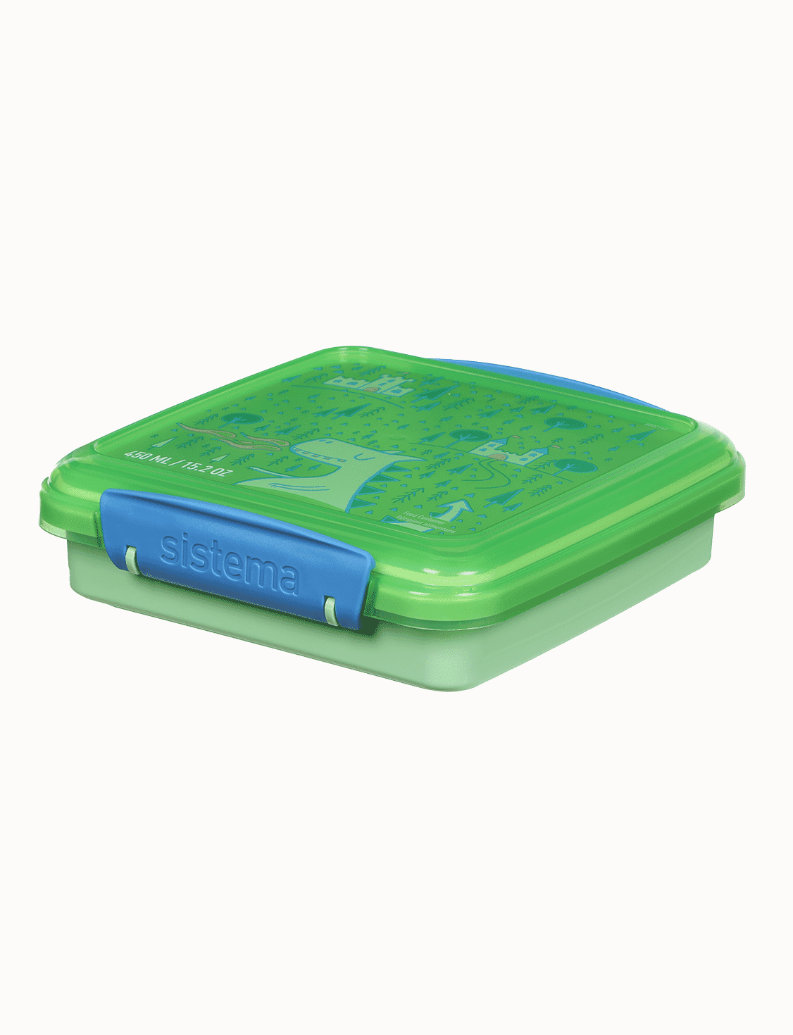 450 mL Sandwich Box Lunch-Cucumber