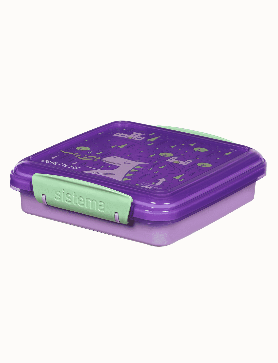 450 mL Sandwich Box Lunch-Fairy Dust