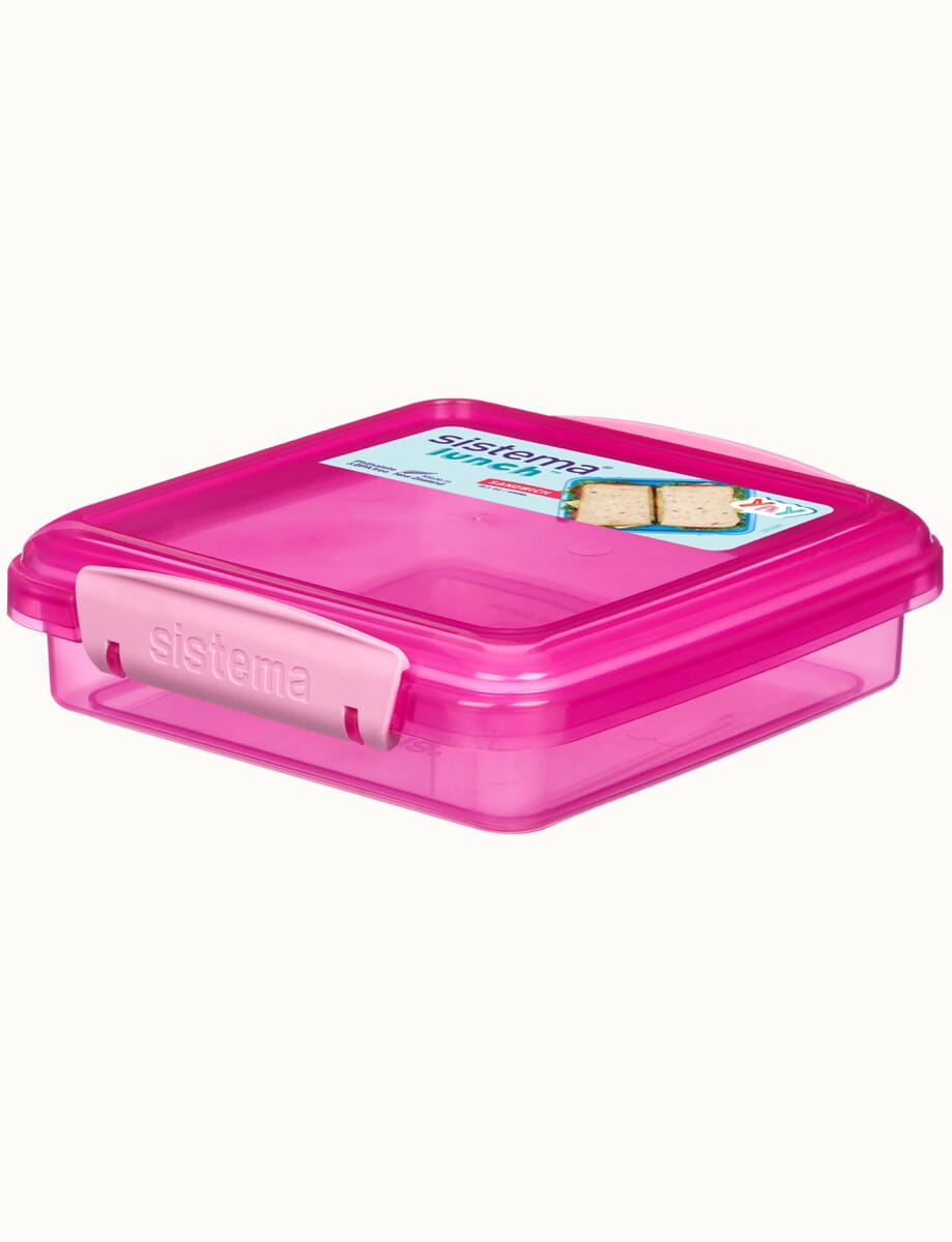 450ml Sandwich Box-Pink