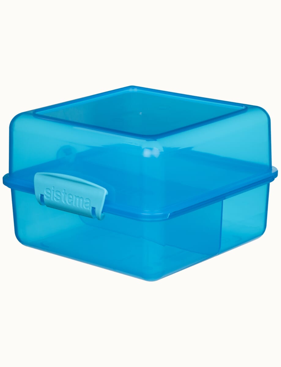 Sistema Quaddie 4 Compartment Lunch Box 2 Ltr BPA Free School Travel