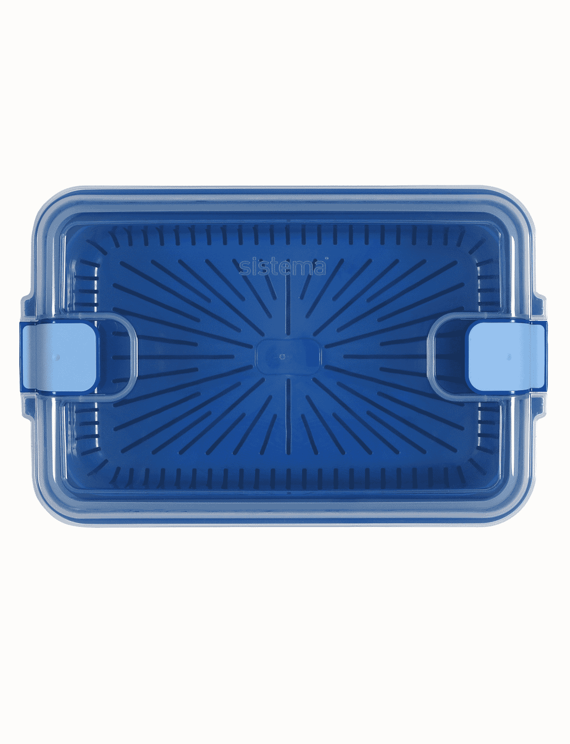 2.45 L Rectangle Steamer Container -Lazuli Blue