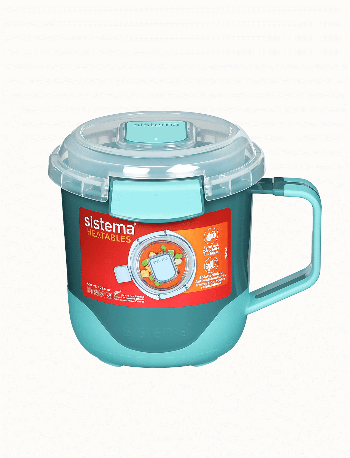 660 mL Soup Mug -Reef Green