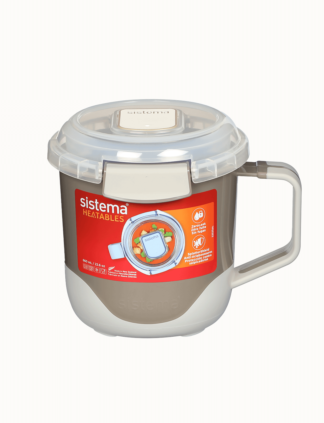 660 mL Soup Mug -Latte