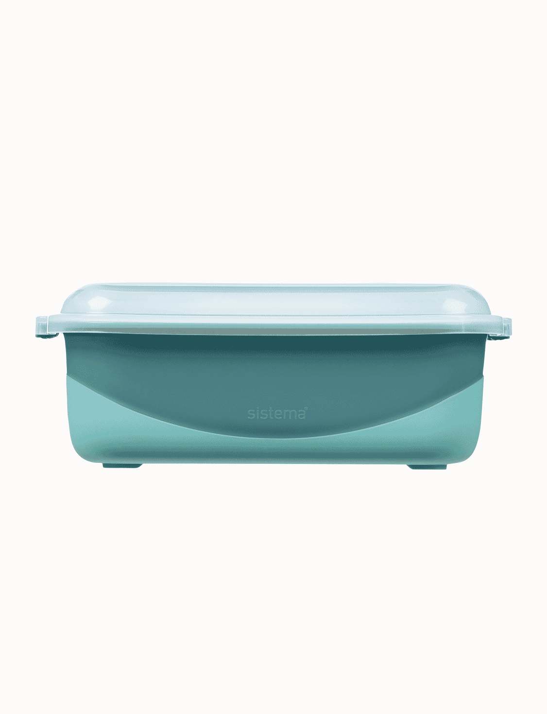 1 L Rectangle Container-Reef Green
