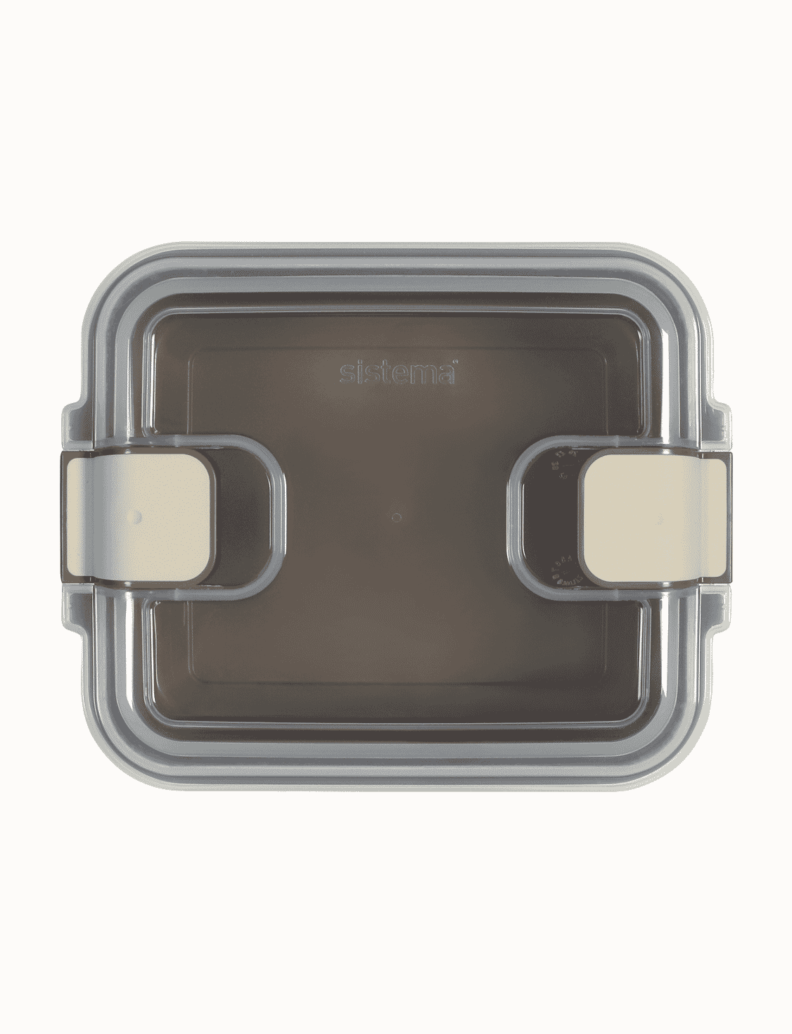 1 L Rectangle Container-Latte