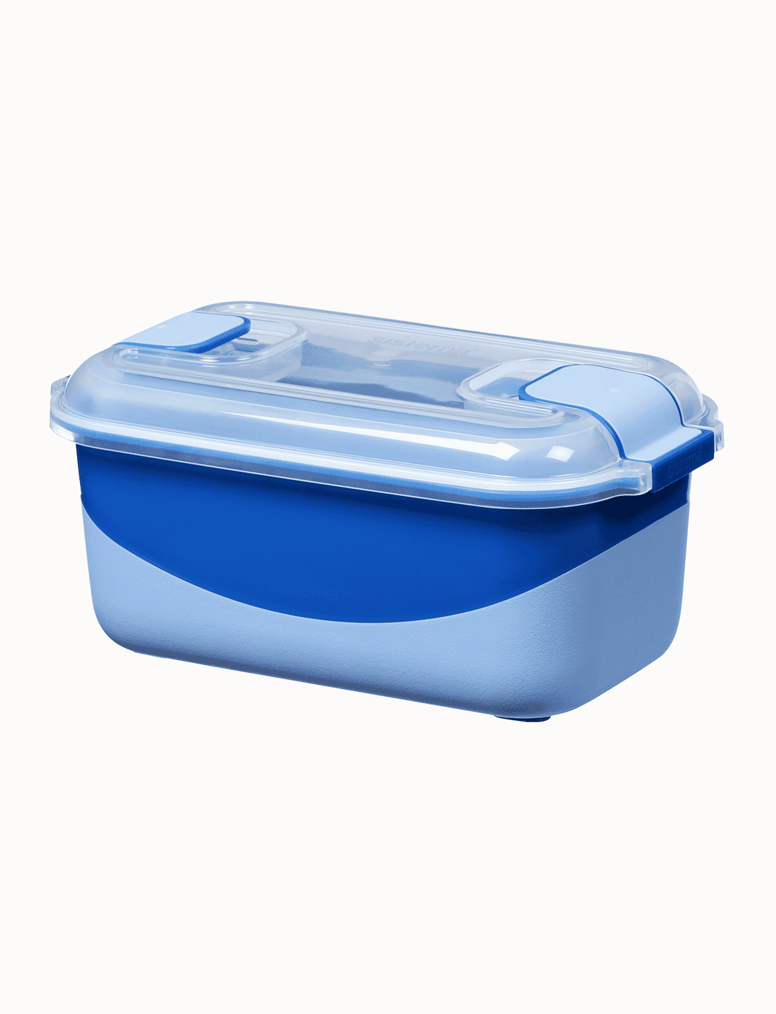 890 mL Rectangle Container-Lazuli Blue
