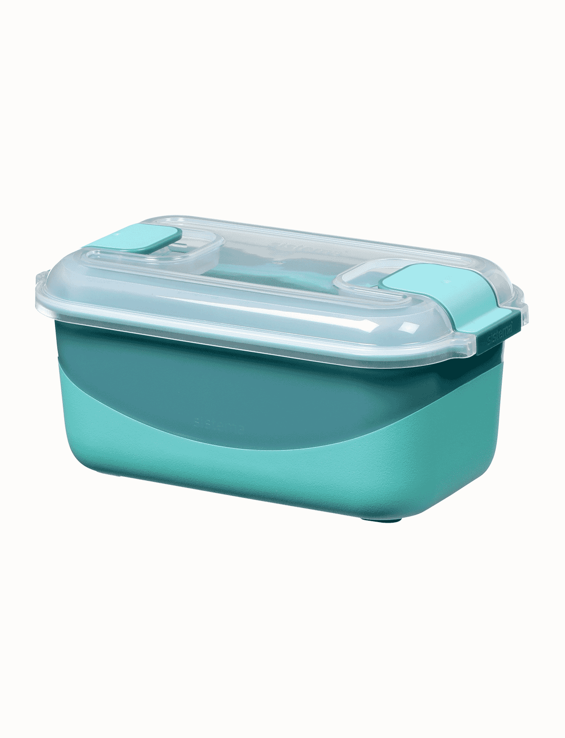890 mL Rectangle Container-Reef Green