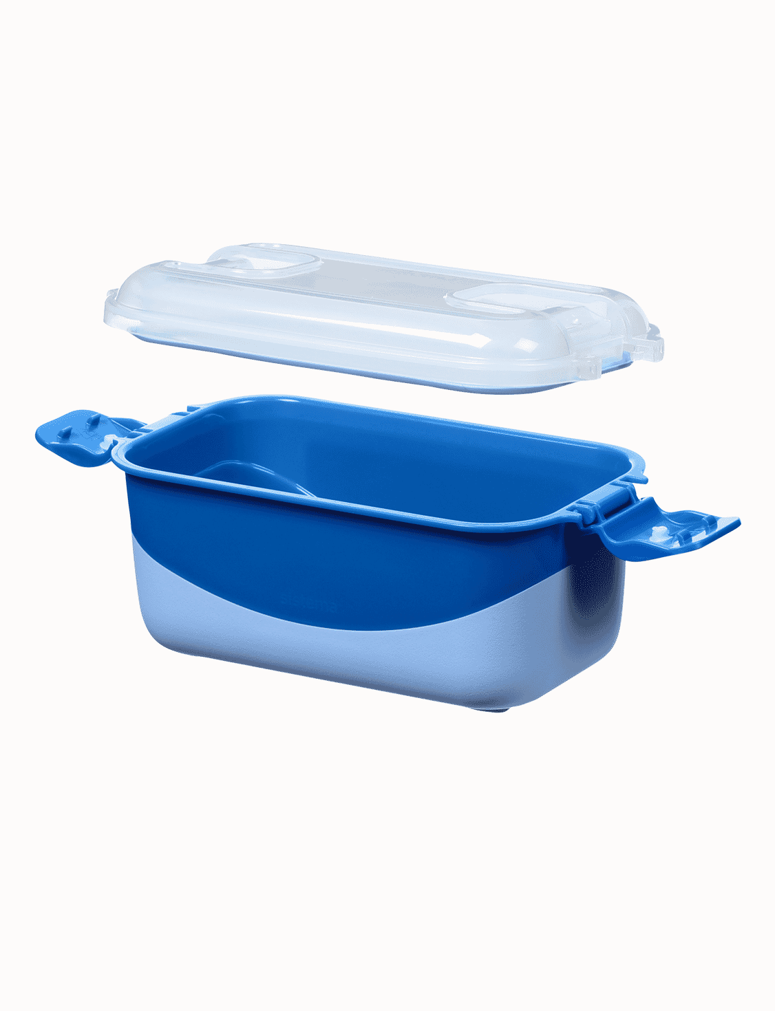 890 mL Rectangle Container-Lazuli Blue