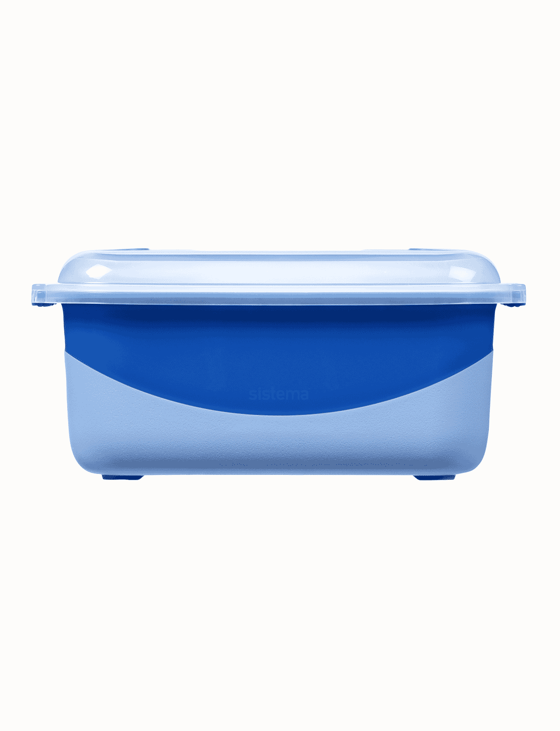890 mL Rectangle Container-Lazuli Blue