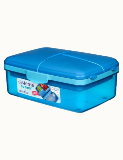 Sistema TO GO Bento Cube 1.25L Assorted Colours - Chef's Complements