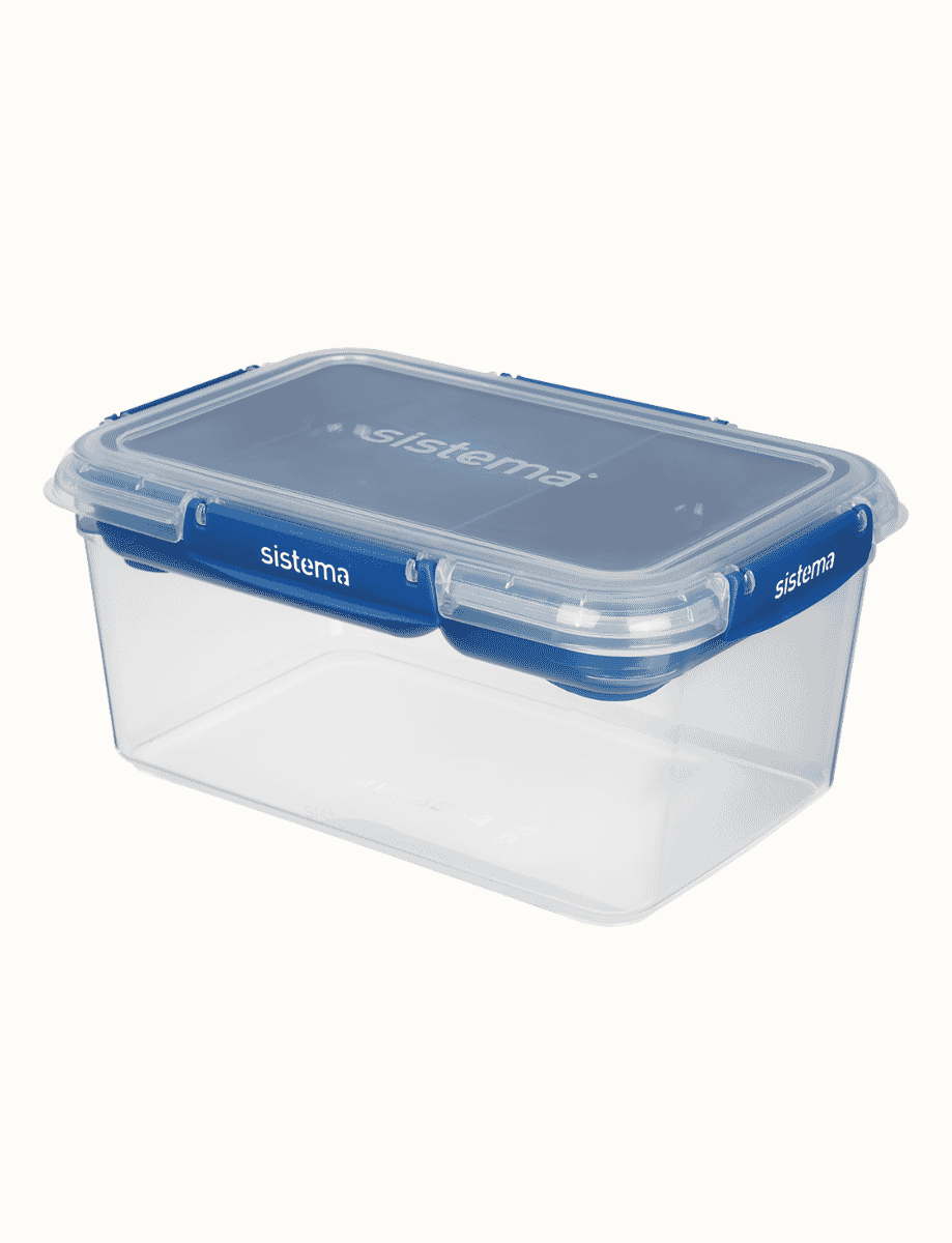 3.35L Rectangle Stax™ TO GO™-Ocean Blue