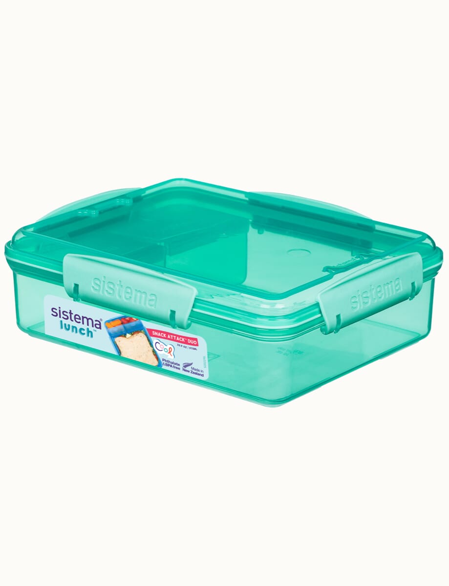 975ml Snack Attack™ Duo-Teal