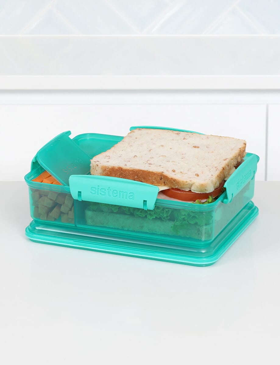 975ml Snack Attack™ Duo-Teal