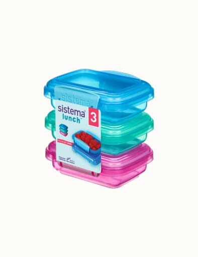 Sistema 4-Pack Mini Knick Knack To Go Snack Container, 2.09 Ounce –  ShopBobbys
