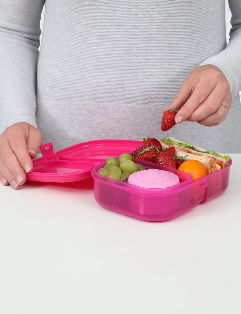 Sistema Lunchbox - Ribbon Lunch - 1.1 L - Pink » Prompt Shipping