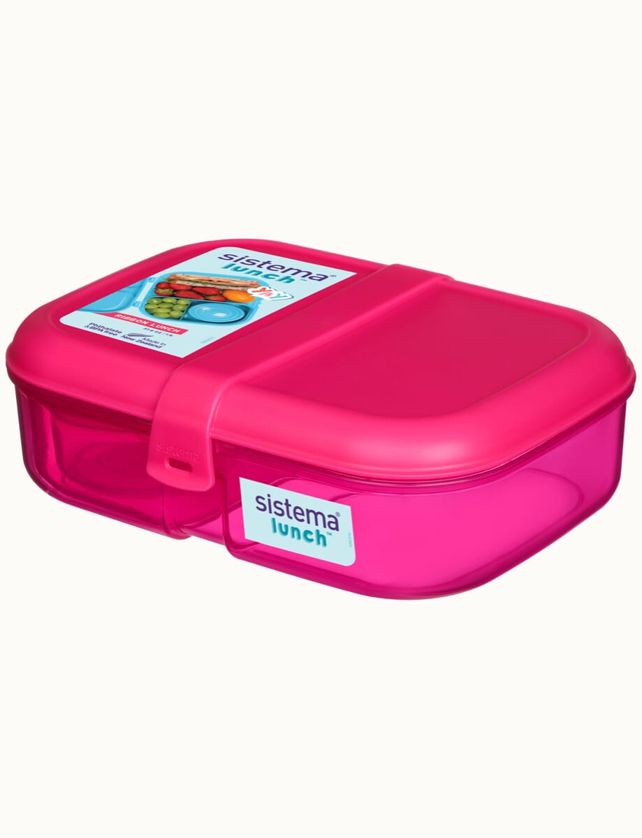 Sistema Lunchbox - Ribbon Lunch - 1.1 L - Pink » Prompt Shipping