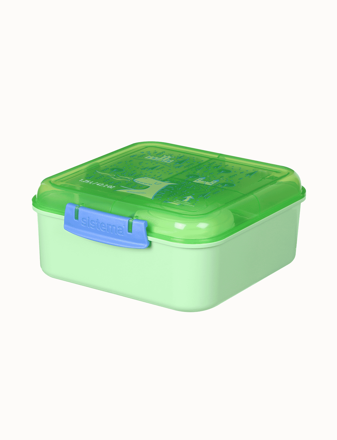 1.25 L Bento Cube-Cucumber