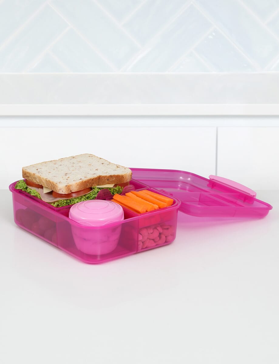 Bento Cube Lunch Box 1,25 L Pink - Sistema →