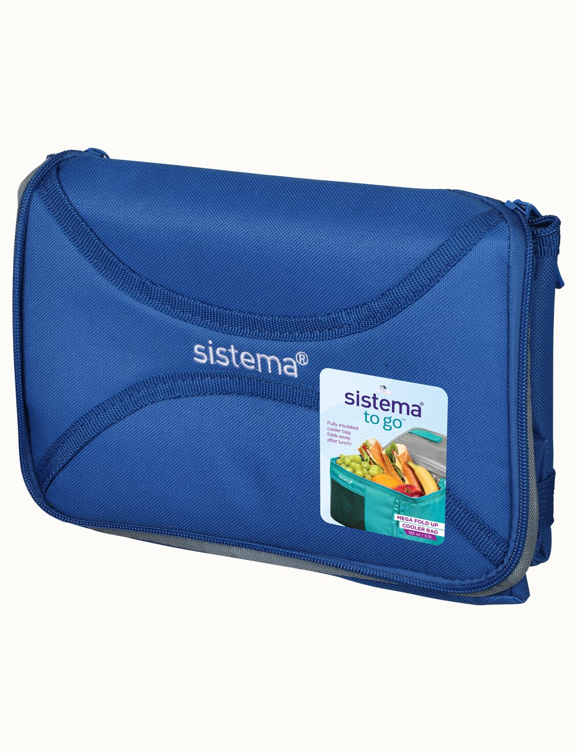 Mega Fold Up Cooler Bag TO GO™-Ocean Blue