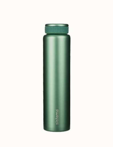 Flat Square Rectangular Vacuum Insulated Stainless Steel Drink Bottle