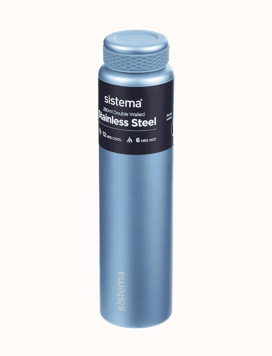 280ml Stainless Steel Bottle-Peace Blue 