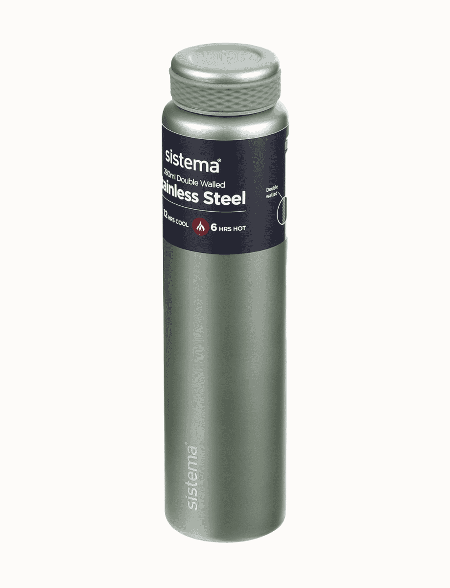 Botella de acero inoxidable de 280 ml