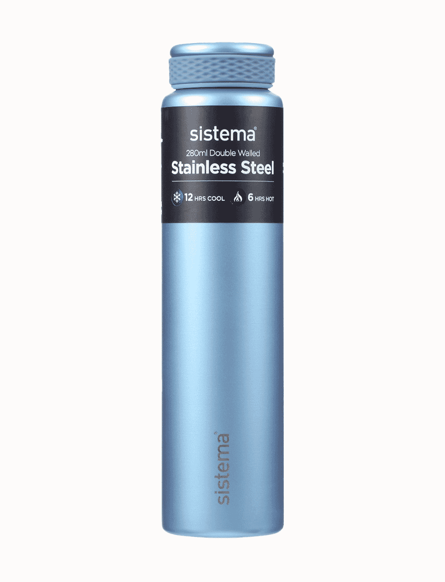 280ml Stainless Steel Bottle-Peace Blue 