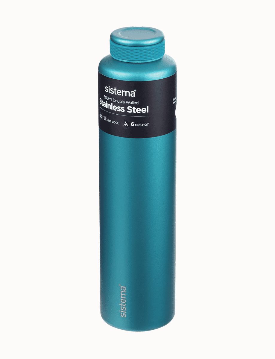 600ml Stainless Steel Bottle-Wild Teal 