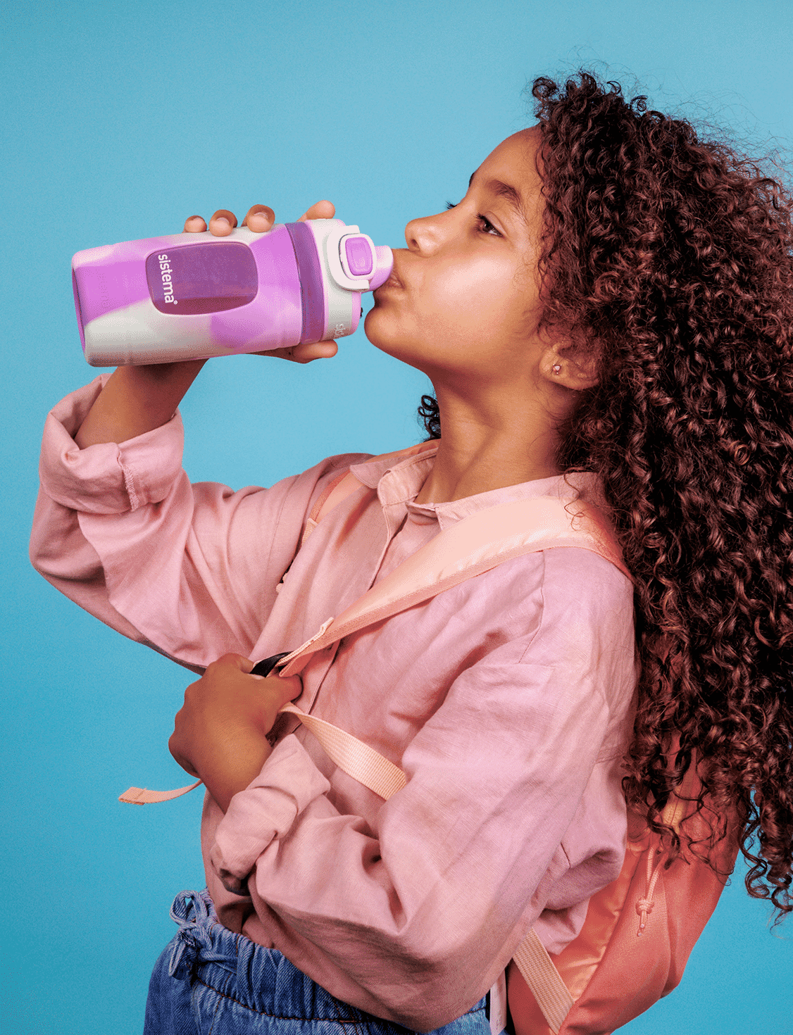 473mL Soft Grip Water Bottle-Fairy Dust