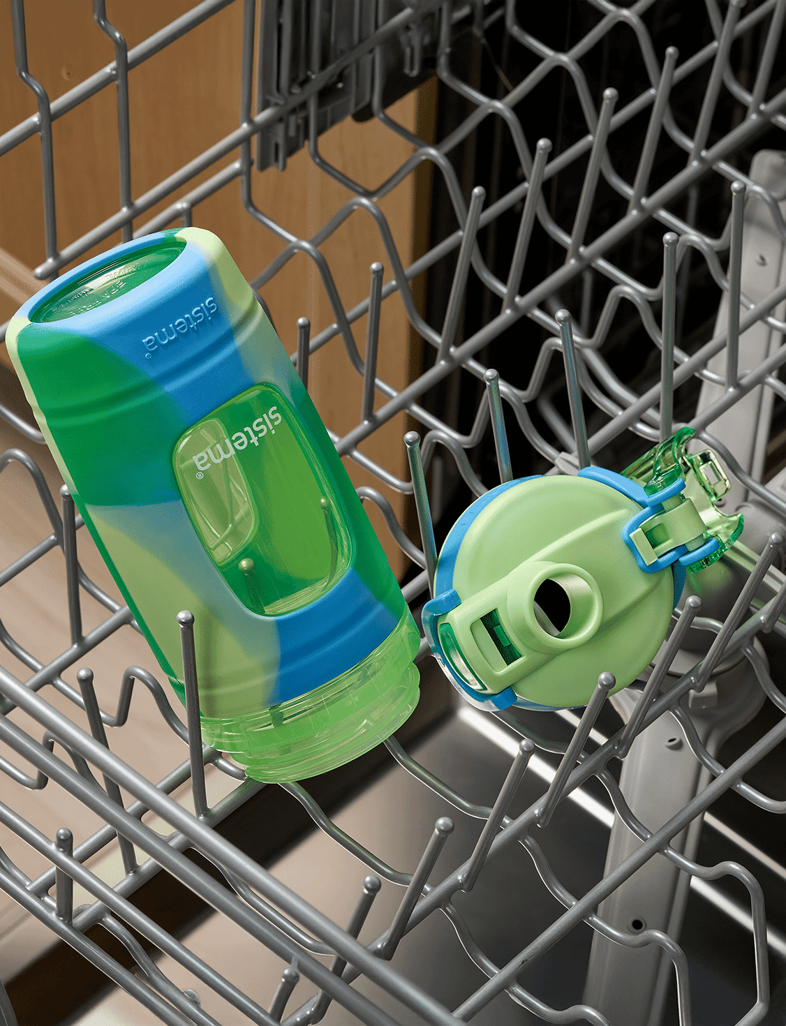 473mL Soft Grip Water Bottle-Cucumber